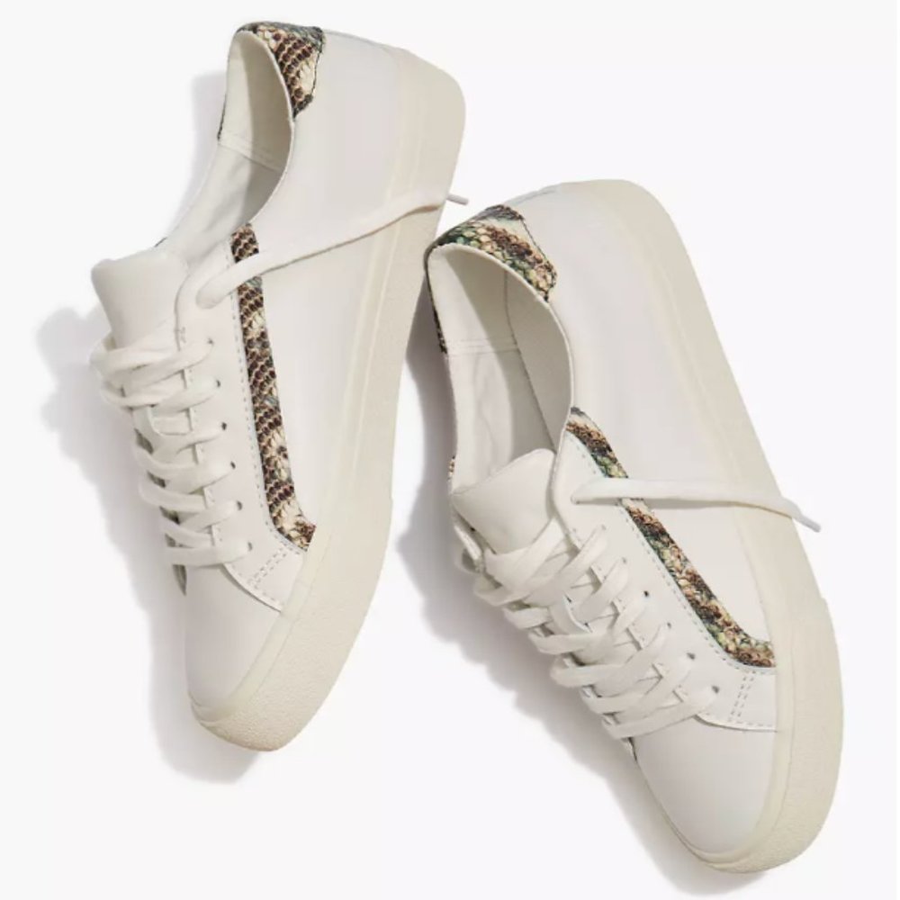 Madewell Low-Top Sneakers in Leather